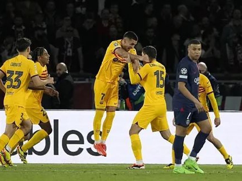 Spektakël në Paris, Barcelona shtang PSG-në! Atletico fiton ndaj Dortmundit