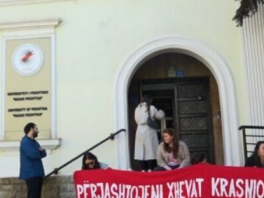 Paralajmërohet protestë gjithë-ditore dhe bllokadë para rektoratit për shkarkimin e Xhevat Krasniqit