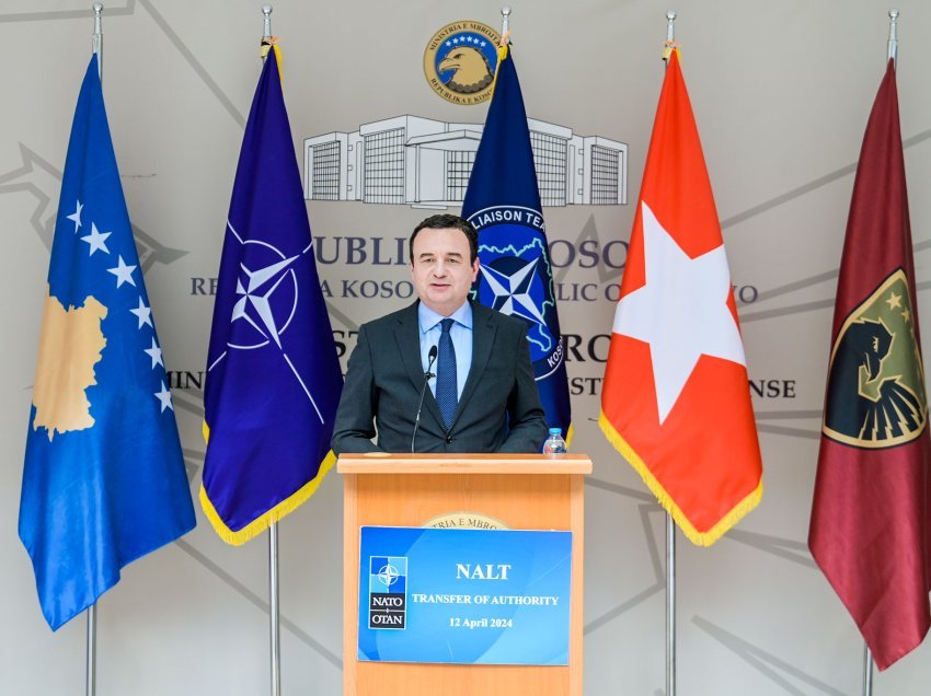 Kurti mori pjesë në ceremoninë e transferimit të autoritetit të drejtorit të Ekipit Këshillues dhe Ndërlidhës të NATO-s, NALT