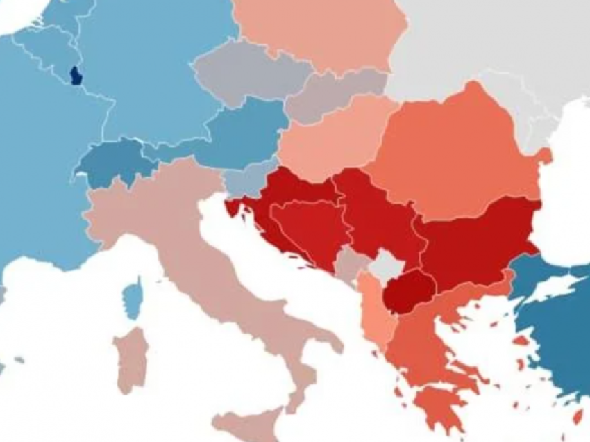 Maqedonia në krye të rënies së popullsisë në Evropën Juglindore