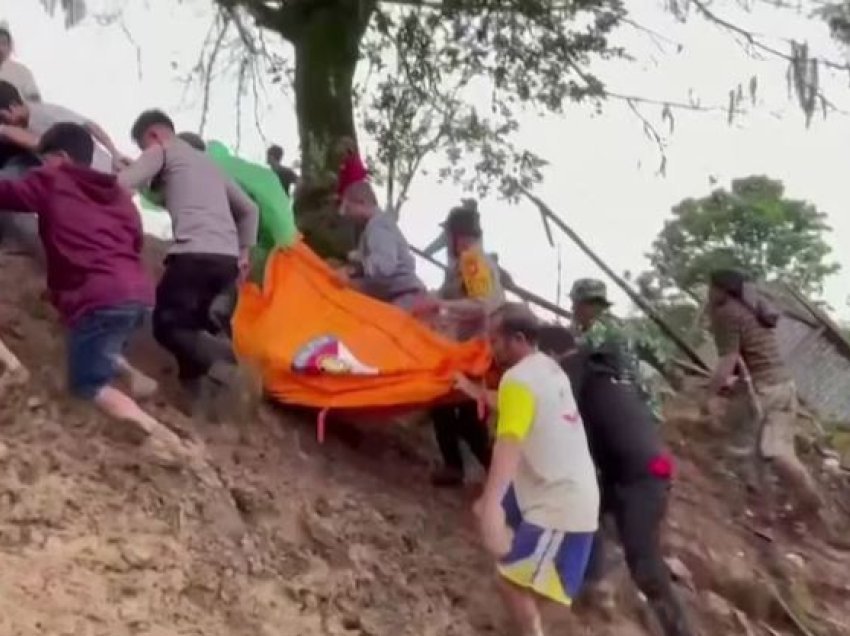 19 të vdekur nga rrëshqitjet e dheut në Indonezi