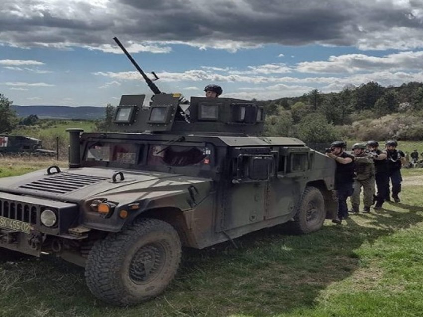 ​Komanda e Forcave Tokësore realizoi Taktikën me Njësi të Vogla me Policinë e Kosovës