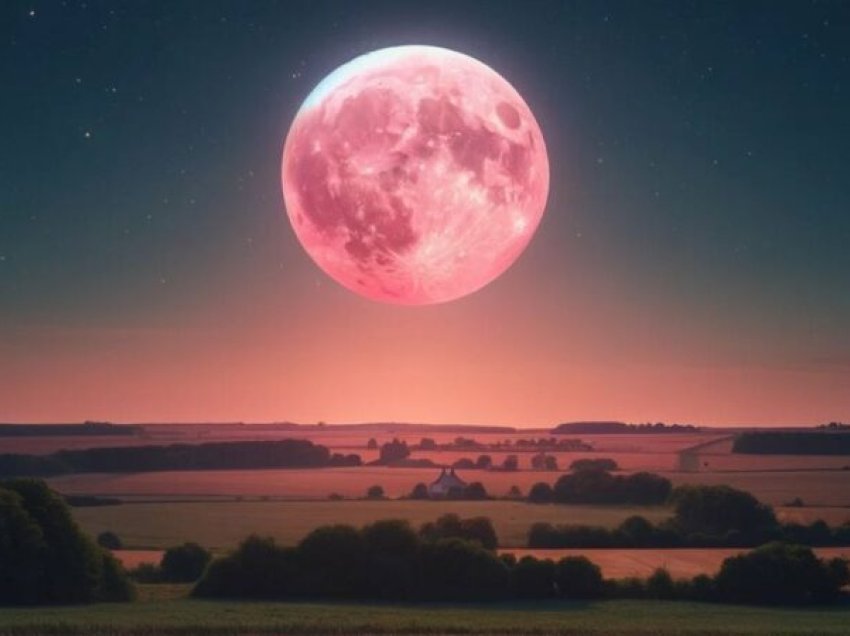 Sot Hëna “rozë” e 23 prillit