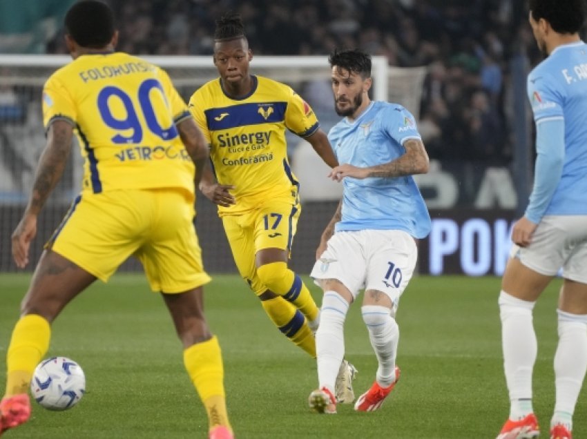 Lazio ndal tre pikë, Hysaj 14 minuta