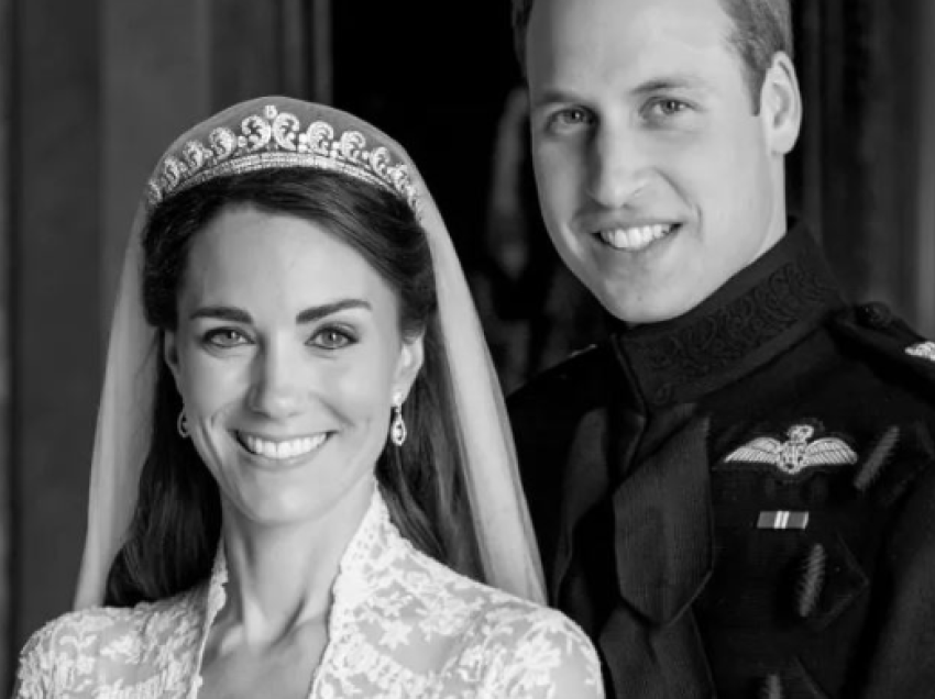 Kate Middleton dhe Princi William zbulojnë foton e papublikuar më parë në 13-vjetorin e martesës