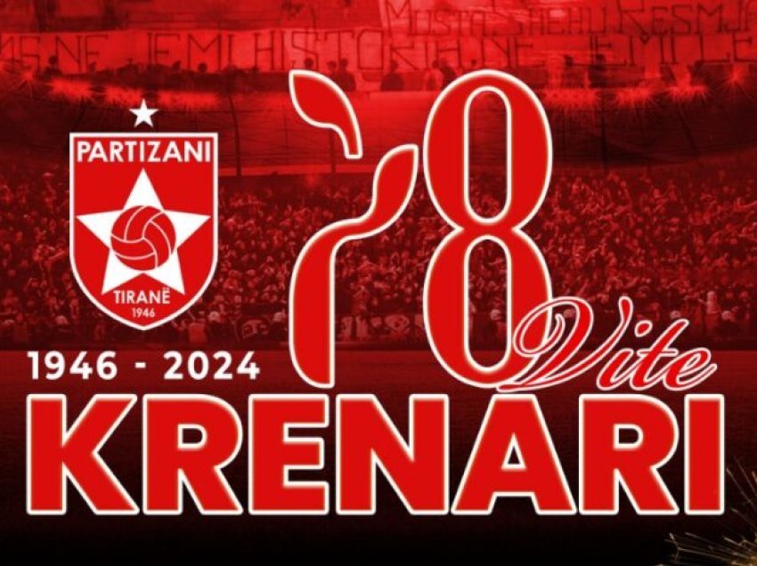 Klubi i Partizanit: 78 vite krenari!