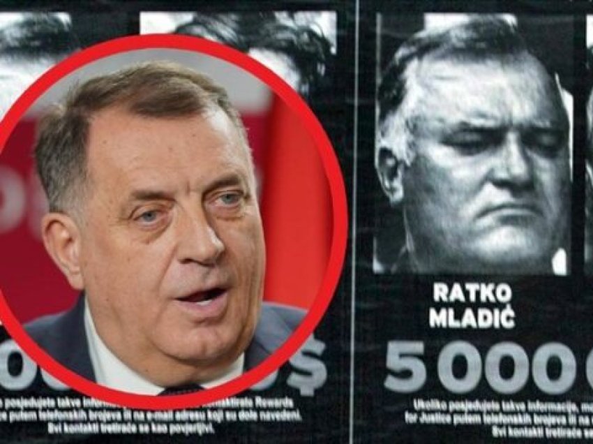 Dodik lavdëron sërish kriminelët Karaxhiq e Mlladiq: Unë ëndërroj krijimin e Rusisë së Madhe