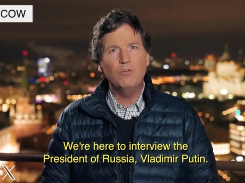 Gazetarët kritikojnë ish-prezantuesin e rrjetit Fox News, Tucker Carlson për intervistën me Putinin