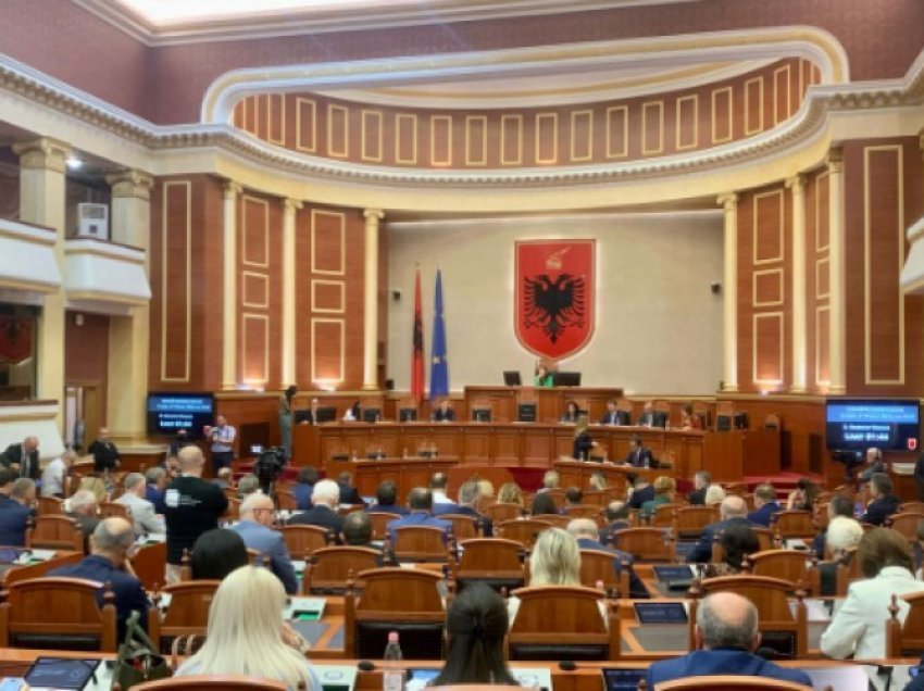 Kuvendi i Shqipërisë, sot në seancë plenare
