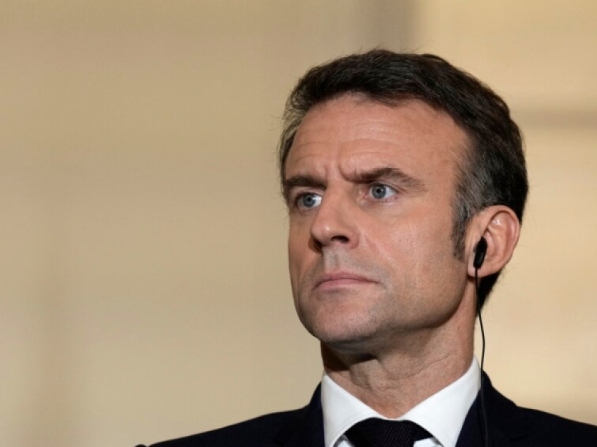 Macron thotë se njohja e një shteti palestinez nuk është tabu për Francën
