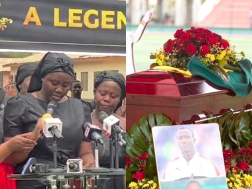 Situatë e turpshme në varrimin e Raphael Dwamena, sherr mes familjarëve