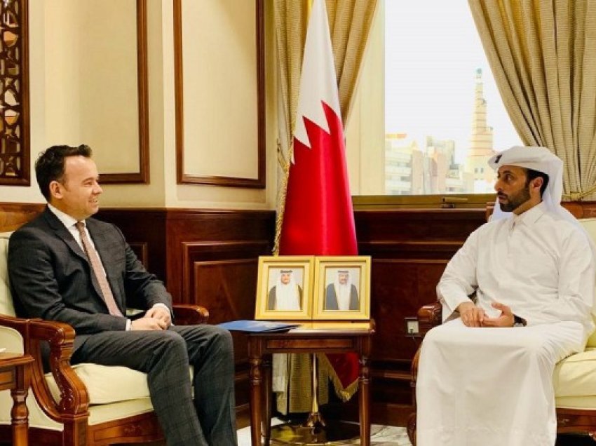 ​Ministri Peci takohet me homolgoun e tij nga Katari