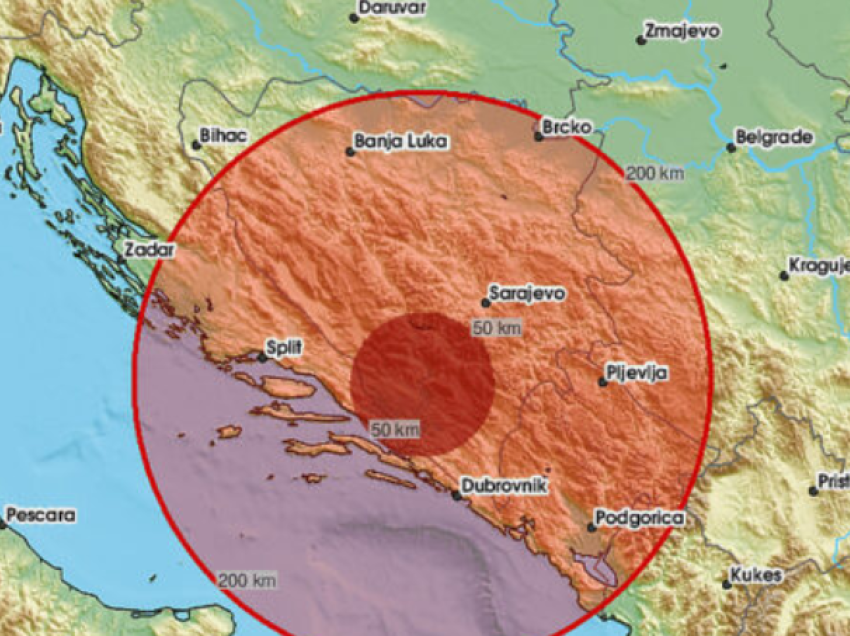 Një tërmet i ri tronditi Kroacinë dhe BiH, edhe më i fortë se ai i mëparshmi