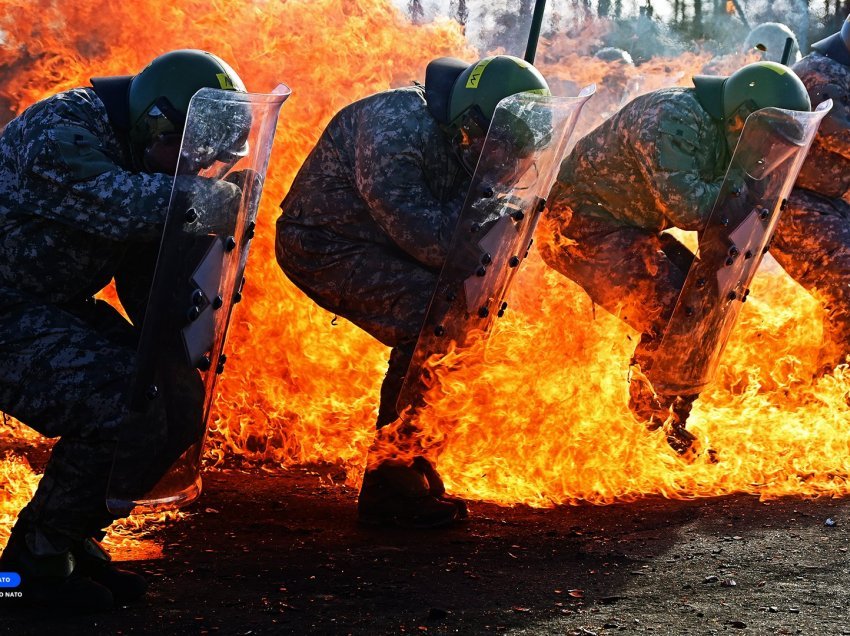 Pamje dramatike: Ushtarë amerikanë trajnohen para ardhjes në Kosovë 