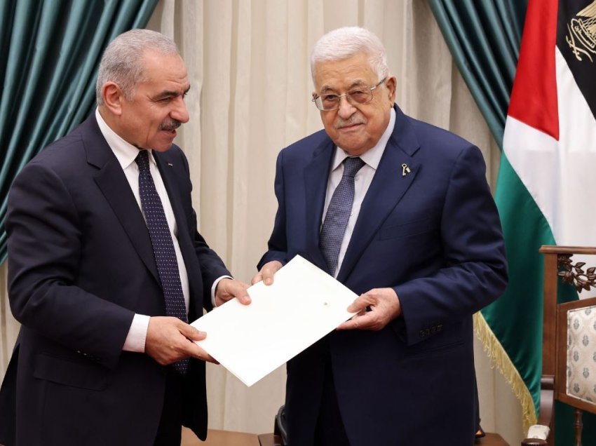 Presidenti palestinez pranon dorëheqjen e kryeministrit