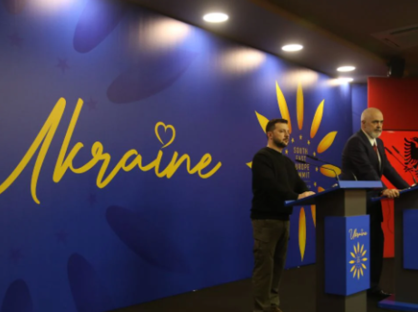 Samiti për Ukrainën në Tiranë/ Presidenti Zelensky kërkon bashkëprodhim municionesh me Shqipërinë