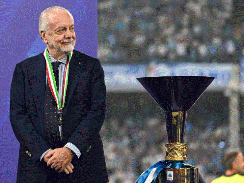 Presidenti i Napolit sulmon Juventusin