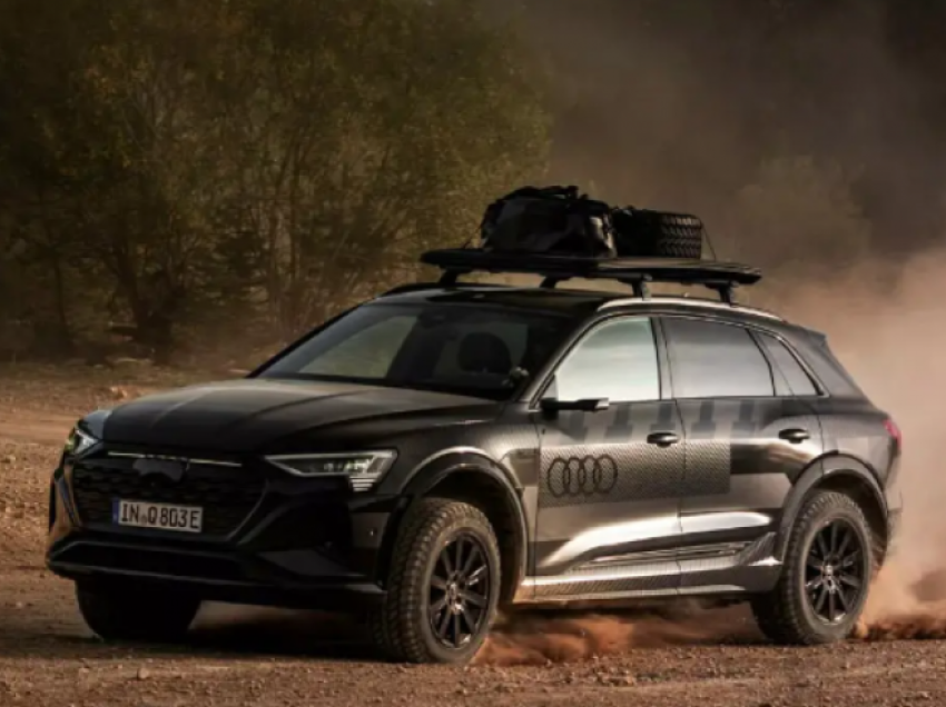 Audi prezanton modelin e ri të përshtatshëm për terrene të vështira, Audi Q8 e-tron Dakar