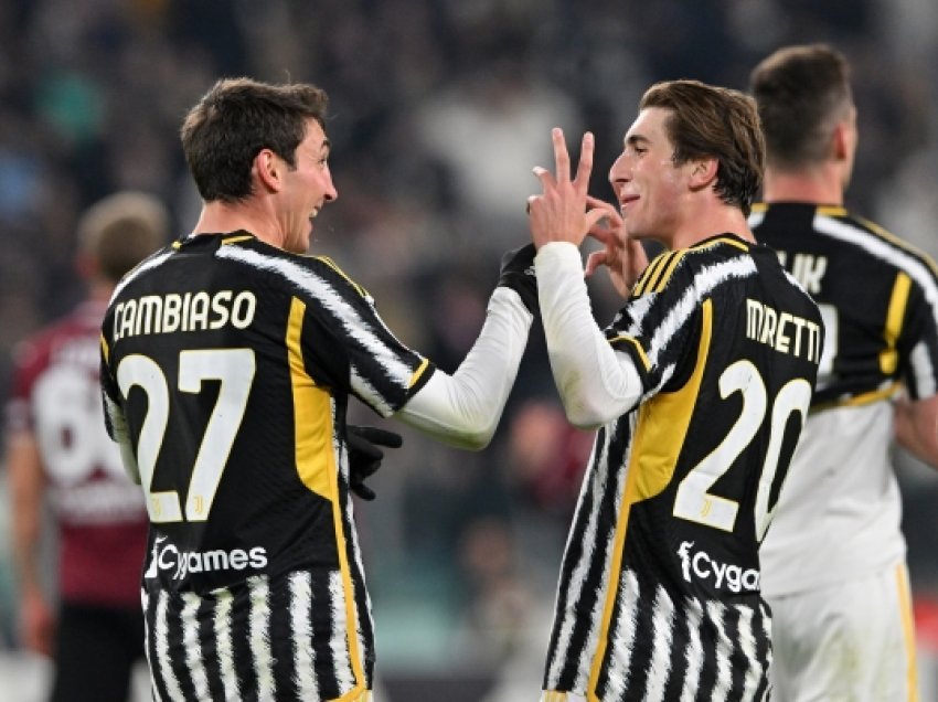 Juventusi eliminon Salernitanën, kualifikohet në çerekfinale