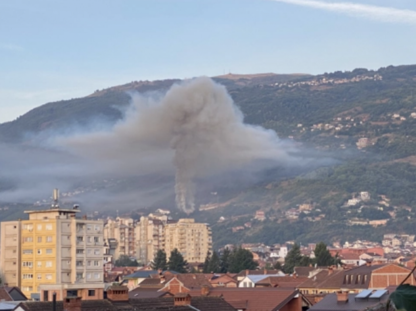 Ka shpërthyer zjarri në një banesë në Shkup, nuk ka persona të lënduar