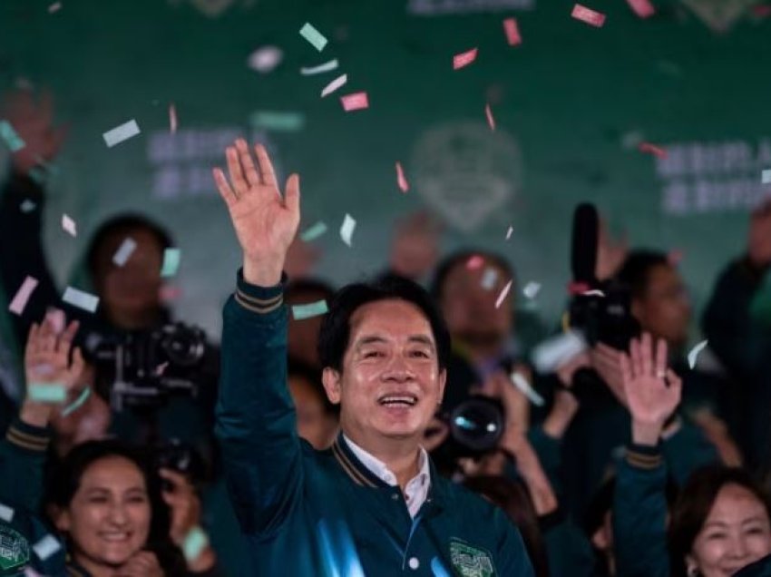 Presidenti i zgjedhur Lai bën histori në Tajvan