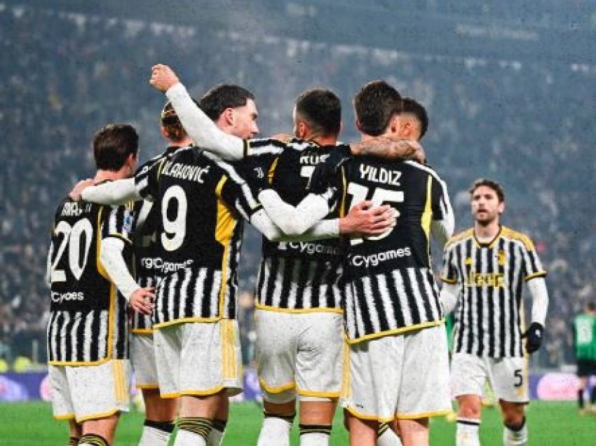 Juventus mposht Sassuolon, 2 pikë larg liderit në Serie A