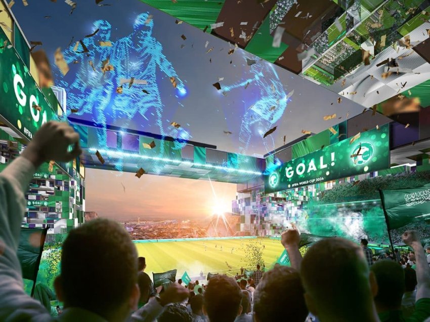 Çmenduria arabe për Botërorin 2034: Ndërtojmë stadiumin më modern në botë!