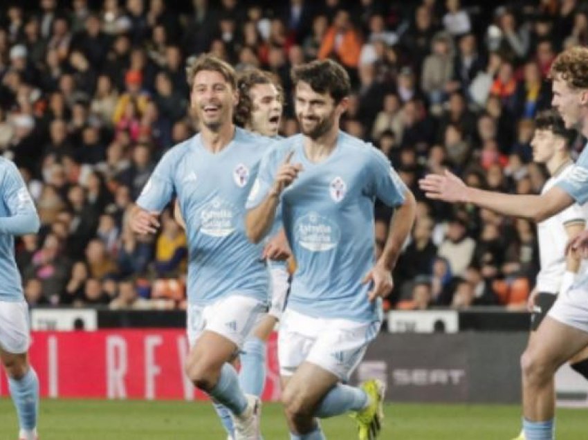 Celta Vigo eliminon Valencian nga Kupa e Spanjës