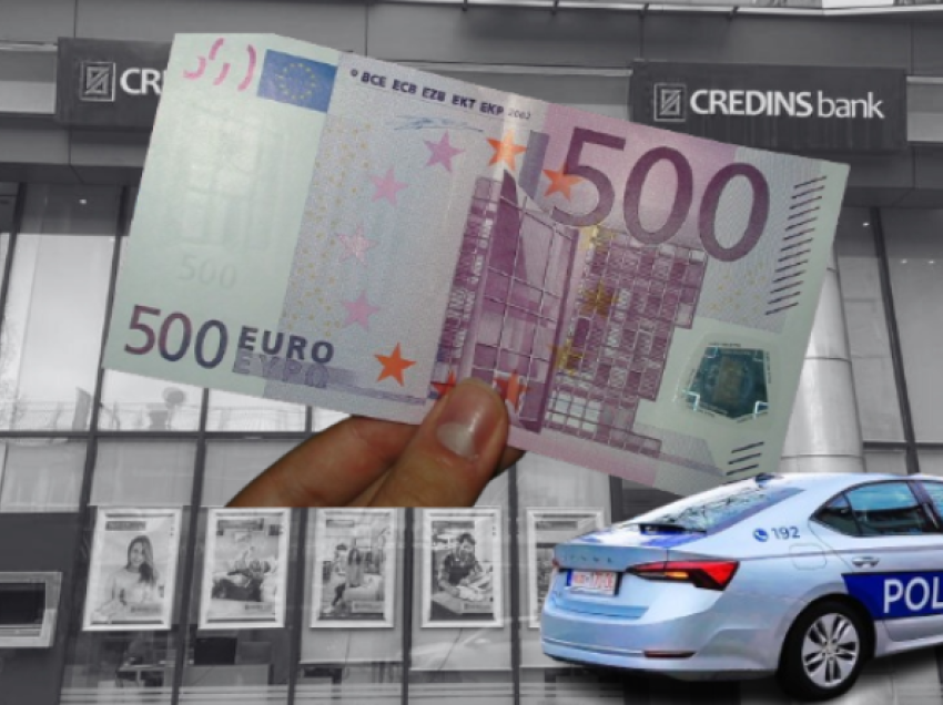 Një person deponon 11 mijë euro në një bankë në Prishtinë, 5 kartëmonedha nga 500 konfiskohen si të falsifikuara