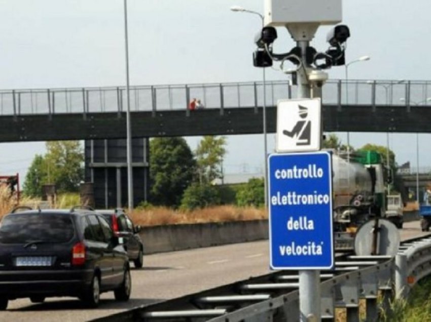 ​Italia anulon dërgimin e fotove nga kamerat e shpejtësisë