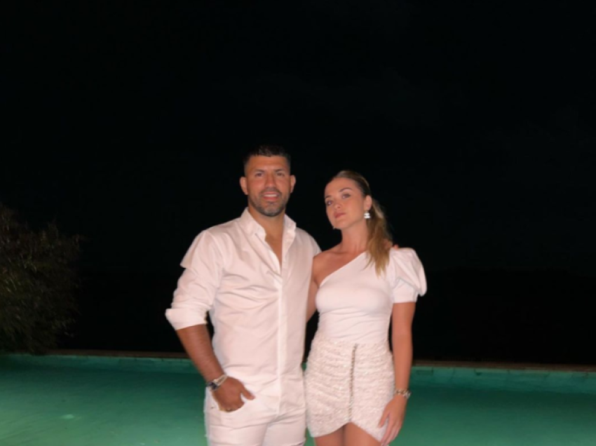 Disa muaj pas ndarjes – Sergio Aguero dhe e dashura e tij po presin të bëhen prindër
