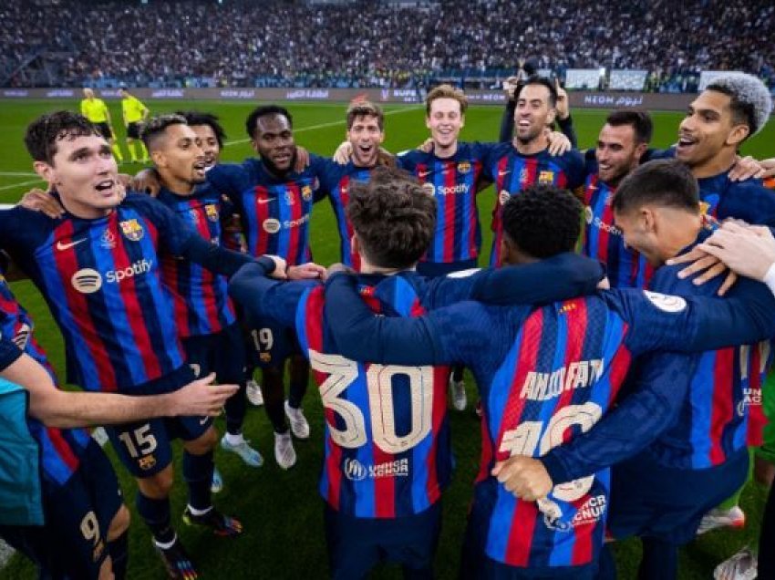 Barça kërkon 100 milionë euro për fanellën