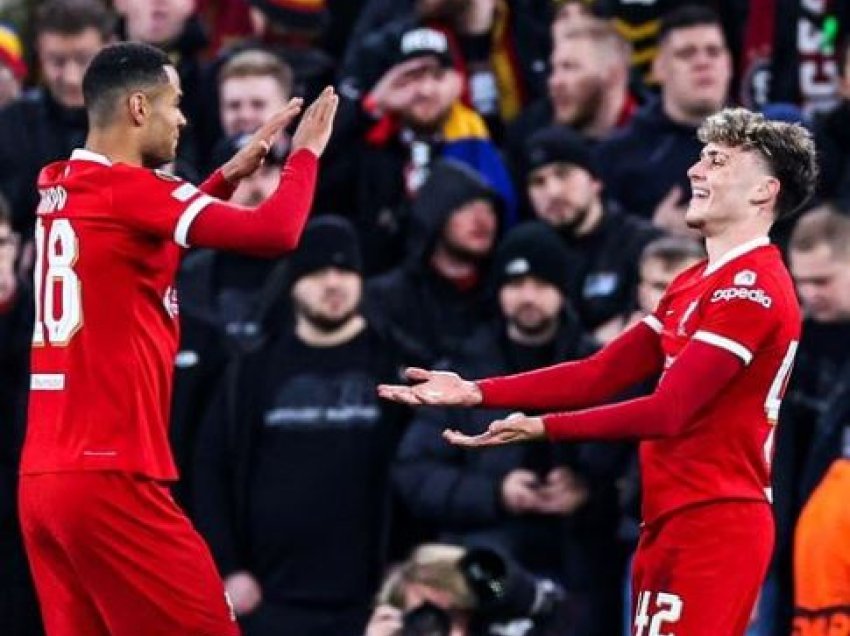 Liverpool bën çmendurinë, 4 gola për 14 minuta ndaj skuadrës së shqiptarit