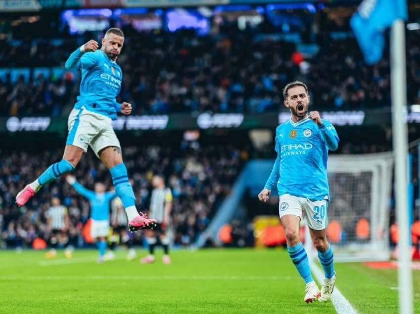 Bernardo Silva shënues i dyfishtë, Manchester City në gjysmëfinale