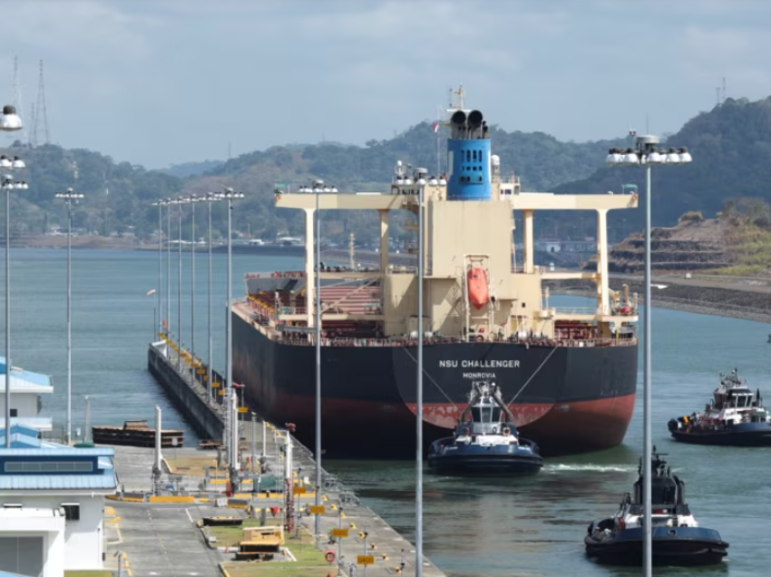 Thatësira në Kanalin e Panamasë ul numrin e anijeve që mund të kalojnë