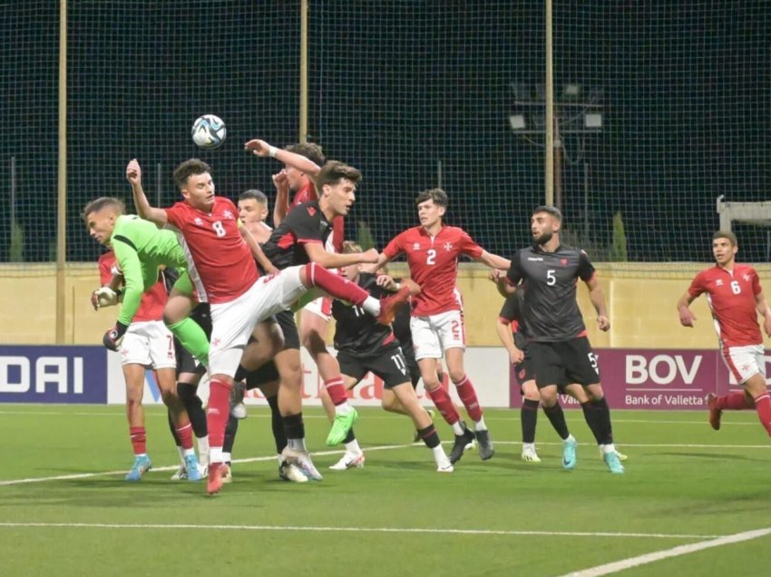 Shqipëria U-19 fiton ndaj Maltës