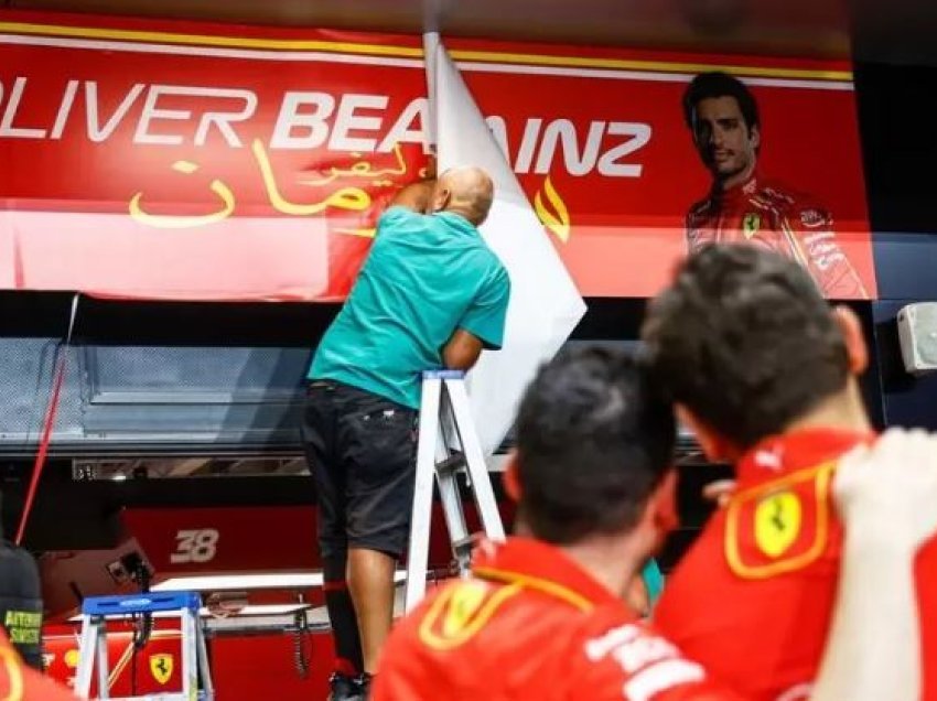 Ferrari pret provat e lira për të vendosur emrin pilotit
