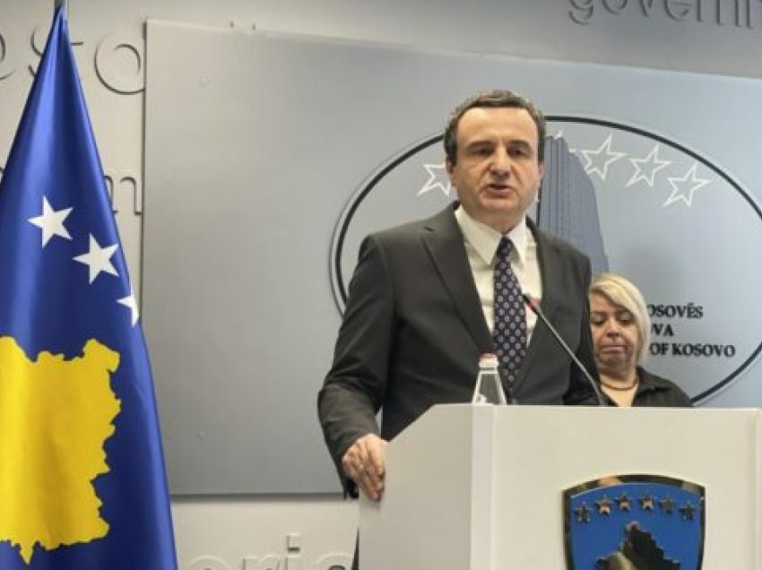 Kurti flet për dinarin dhe “zgjedhjet e parakohshme” – ka mesazh për opozitën dhe serbët