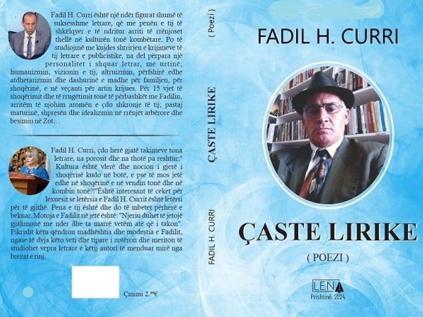 Analizë dhe komentim i vëllimit poetik “Çaste lirike” të poetit Fadil H. Curri