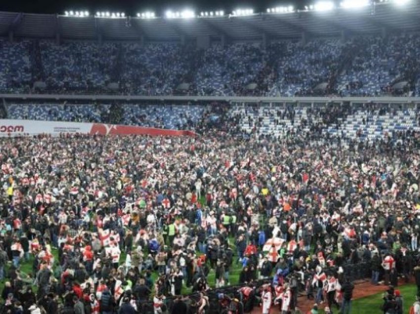 Festë dhe lot gëzimi, si e pritën tifozët kualifikimin e Gjeorgjisë në Euro 2024