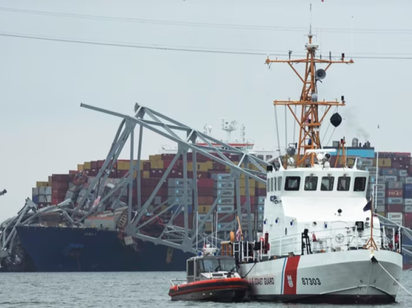 Inspektorët federalë hetojnë incidentin e përlasjes së anijes me urën e Baltimorës