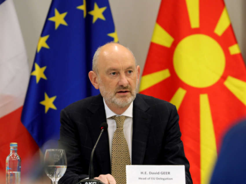 Geer: Nuk janë të sakta pretendimet se Maqedonia e Veriut asnjëherë s’mund të bëhet anëtare e BE-së