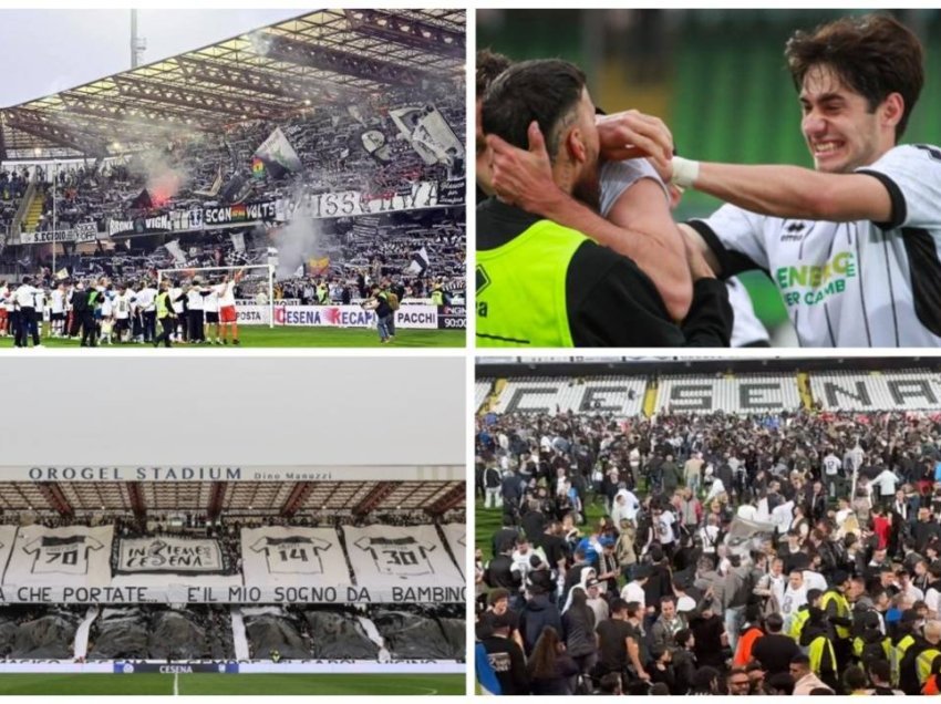 Festojnë Cesena dhe Shpendi, bardhezinjtë pas 6 vitesh në Serie B