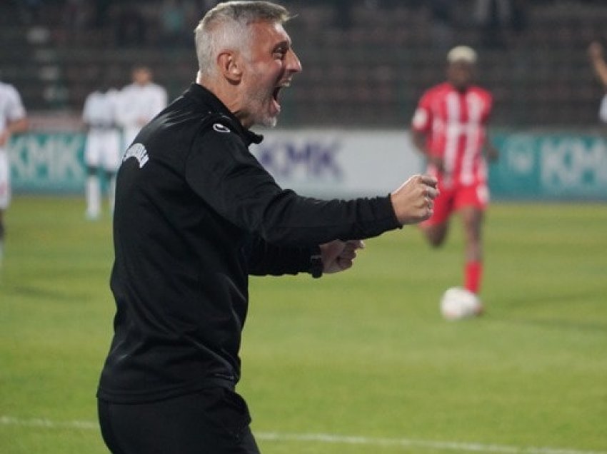 Trajneri i Skënderbeut motivon lojtarë