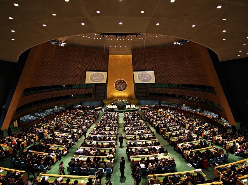 Asambleja e Përgjithshme e Kombeve të Bashkuara mbështet kërkesën e re që Palestina të bëhet anëtare e plotë e OKB-së